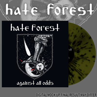 HATE FOREST - Against All Odds Splatter LP